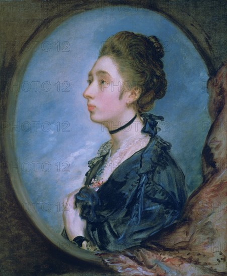 'The Artist's Daughter Margaret', c1772. Artist: Thomas Gainsborough
