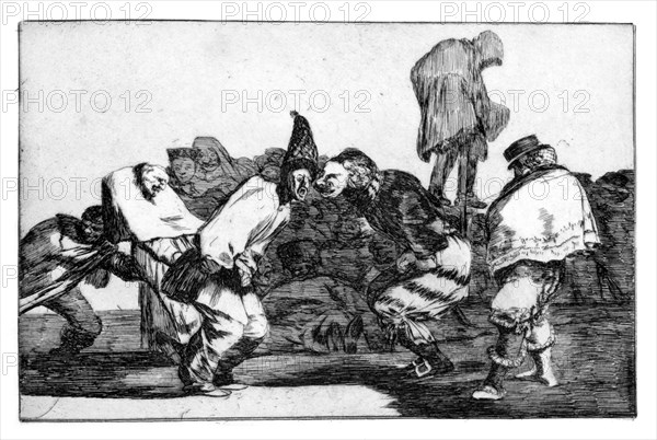'Carnival fantasy', 1819-1823. Artist: Francisco Goya