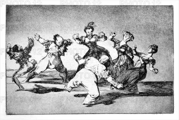 'Happy fantasy', 1819-1823. Artist: Francisco Goya