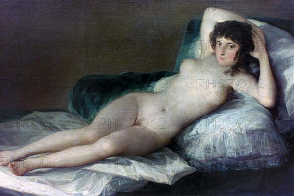 'The Naked Maja', c1800. Artist: Francisco Goya