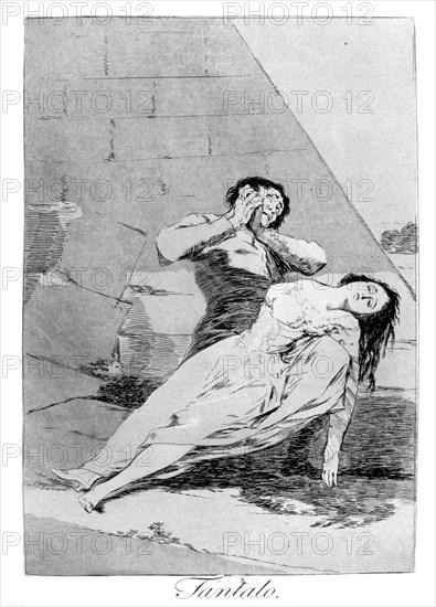 'Tantalas', 1799. Artist: Francisco Goya