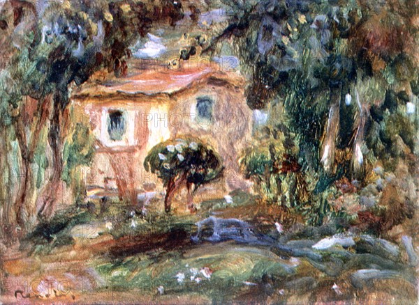 'Landscape, le Cannet', 1902. Artist: Pierre-Auguste Renoir
