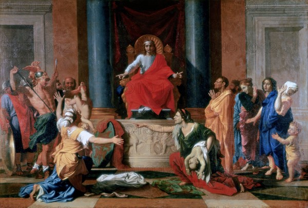 'The Judgement of Solomon', 1649. Artist: Nicolas Poussin