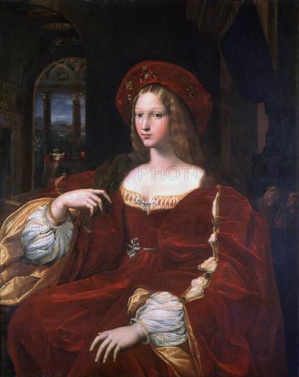 'Portrait of Jeanne d'Aragon', 1518. Artist: Raphael