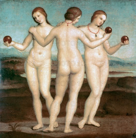 'The Three Graces', 1504-1505. Artist: Raphael