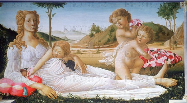 'An Allegory', 1490-1550. Artist: Unknown follower of Botticelli