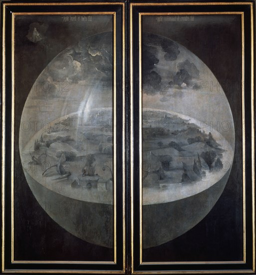 'The Creation of the World', closed doors of the triptych 'The Garden of Earthly Delights', c1500. Artist: Hieronymus Bosch