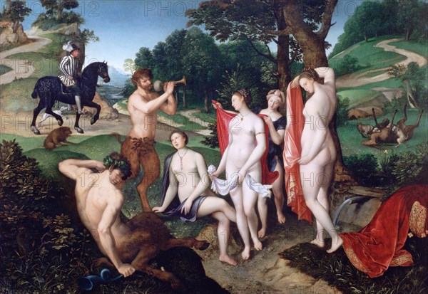 'The Bath of Diane', c1510. Artist: Francois Clouet