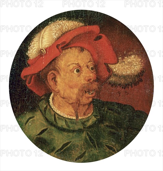 'Head of a Lansquenet', c1545-1569. Artist: Pieter Bruegel the Elder