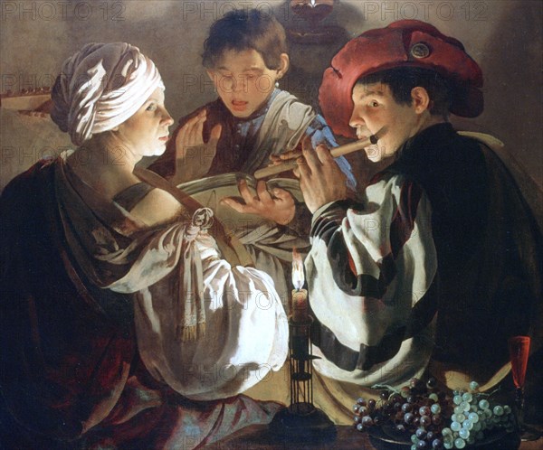 'The Concert', c1626. Artist: Hendrick ter Brugghen