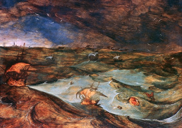 'The Storm', 1569. Artist: Pieter Bruegel the Elder