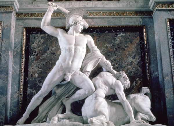 'Theseus and the Centaur', 1804-1819. Artist: Antonio Canova