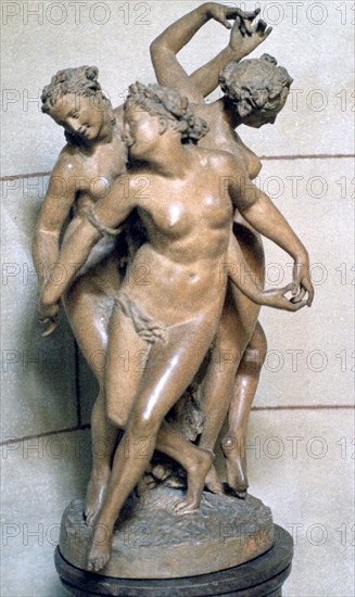 'The Three Graces', c1847-1875. Artist: Jean-Baptiste Carpeaux