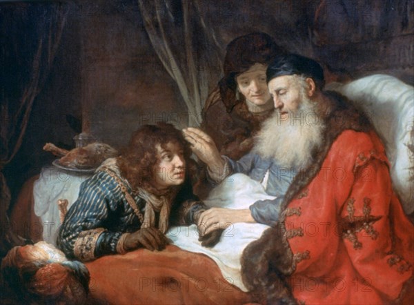 'Isaac Blessing Jacob', 1638. Artist: Govaert Flinck