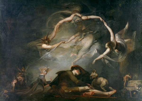 'The Shepherd's Dream', from 'Paradise Lost', 1793. Artist: Henry Fuseli