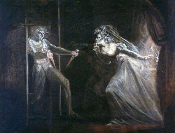 'Lady Macbeth Seizing the Daggers', exhibited 1812. Artist: Henry Fuseli