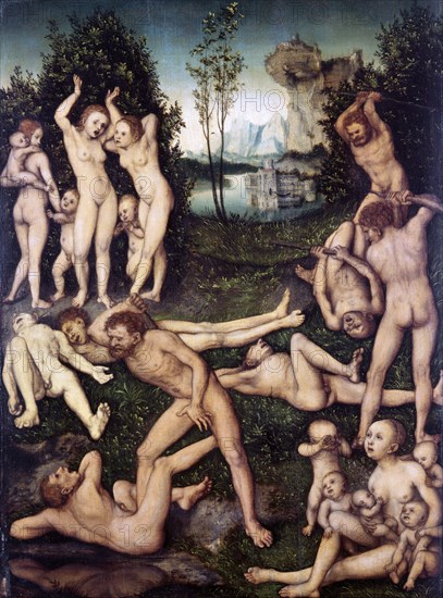 'The Silver Age', 1527. Artist: Lucas Cranach the Elder