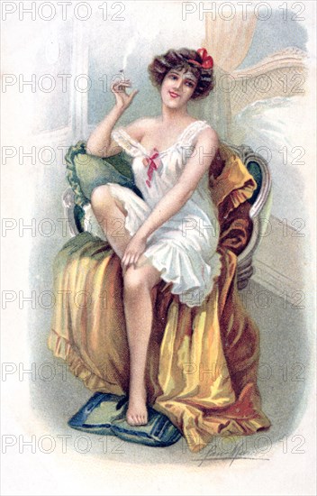 French Postcard, c1900. Artist: Unknown