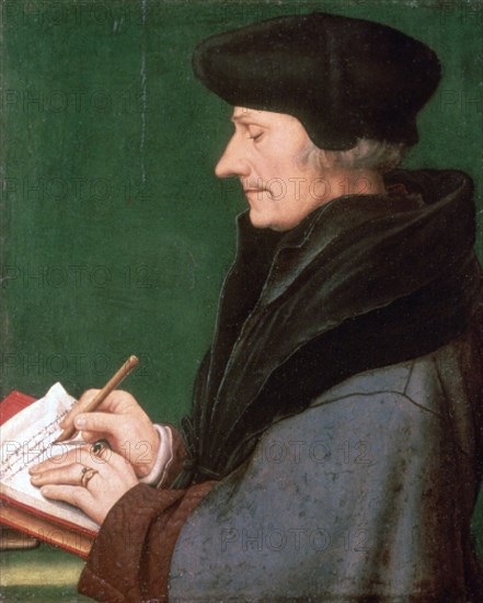 'Erasmus of Rotterdam', 1523. Artist: Hans Holbein the Younger