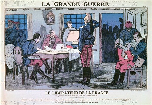 'The Liberator of France', 1914-1918. Artist: Unknown