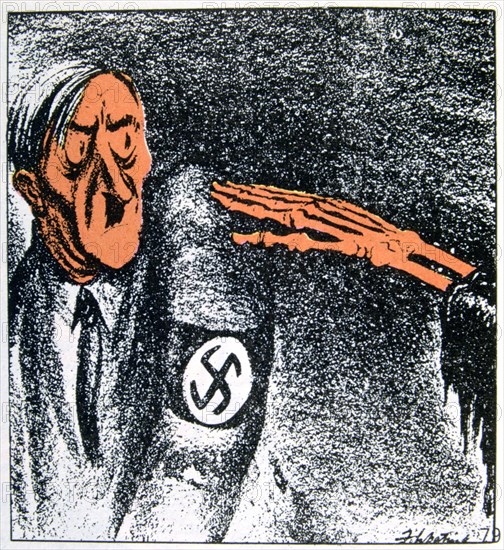 'Ultimate Heil!', 20th century. Artist: Daniel Fitzpatrick