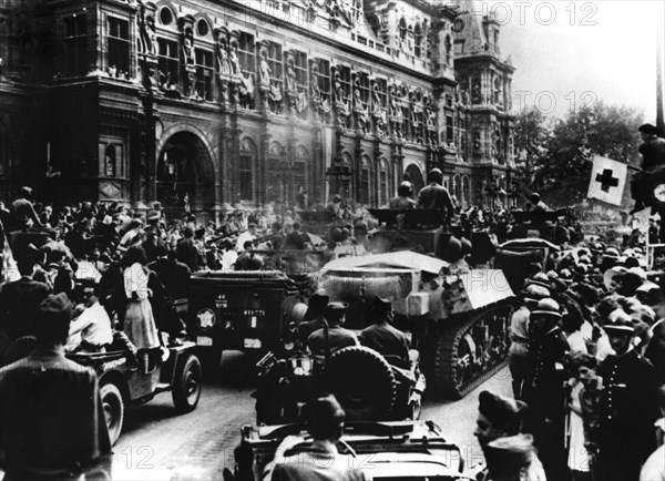 Liberation of Paris, 25 August 1944. Artist: Unknown