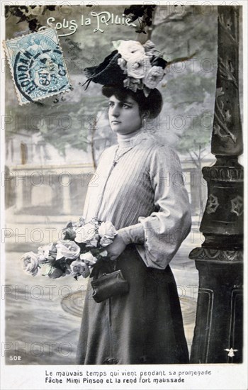 French postcard, c1900. Artist: Unknown