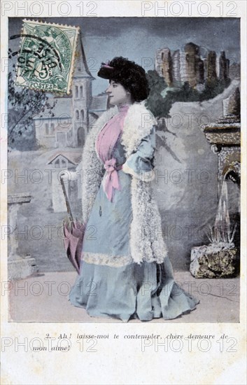 French postcard, c1900. Artist: Unknown