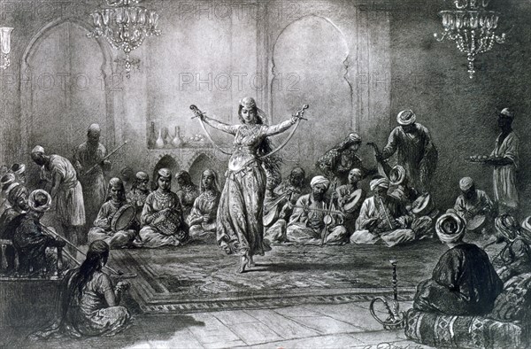 'The Sabre Dance', 1872. Artist: Alfred-Henri Darjou