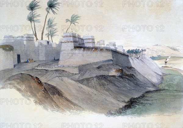 'Pigeon Houses at Ekhmim', 19th century. Artist: Lord Wharncliffe