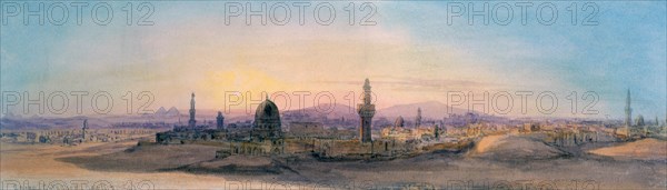 'Cairo', 1863. Artist: Charles Emile de Tournemine