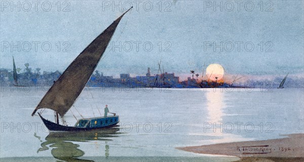 'Eastern Lake, Egypt', 1892. Artist: Robert Talbot Kelly