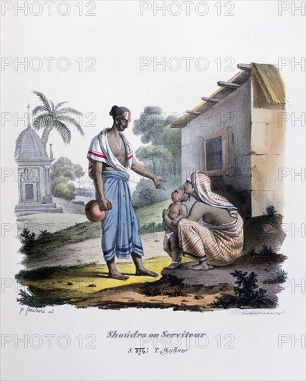 'Servant', 1828. Artist: Marlet et Cie