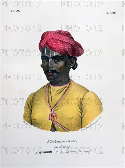 Kichenassami, Aged 28', 1828. Artist: Marlet et Cie