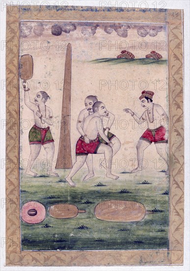 Desakha Ragini, Ragamala Album, School of Rajasthan, 19th century. Artist: Unknown