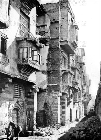 Street, Nubia, Egypt, 1887. Artist: Henri Bechard