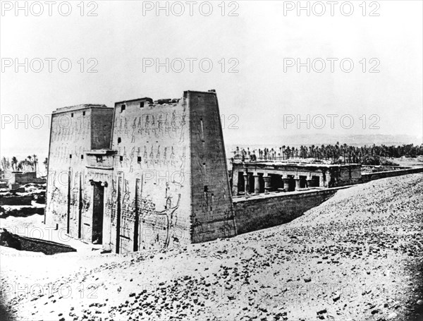 Edfu, Nubia, Egypt, 1887. Artist: Henri Bechard