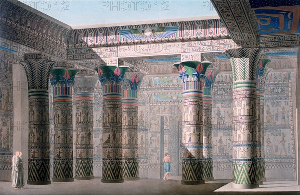 'Grand Temple, Isle of Philae', Nubia, Egypt, 19th century. Artist: Unknown