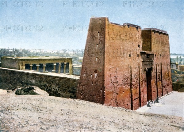 Temple of Horus, Edfu, Egypt, 20th Century. Artist: Unknown