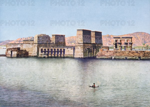 The Temple of Isis at Philae, Egypt, 20th century. Artist: Unknown