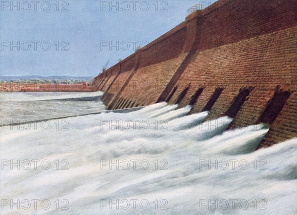 Aswan Dam, Egypt, 20th century. Artist: Unknown