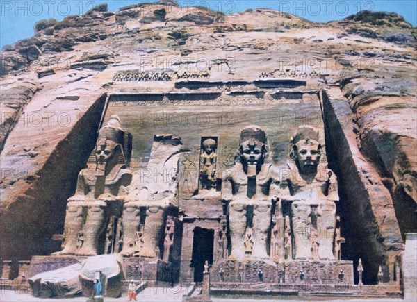 Temple of Abu Simbel, Egypt, 20th century. Artist: Unknown