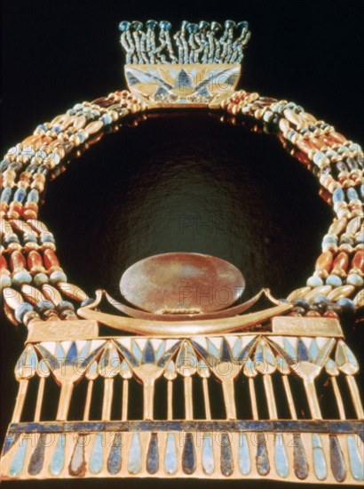 Pectoral from Tutankhamun's tomb, 14th century BC. Artist: Unknown