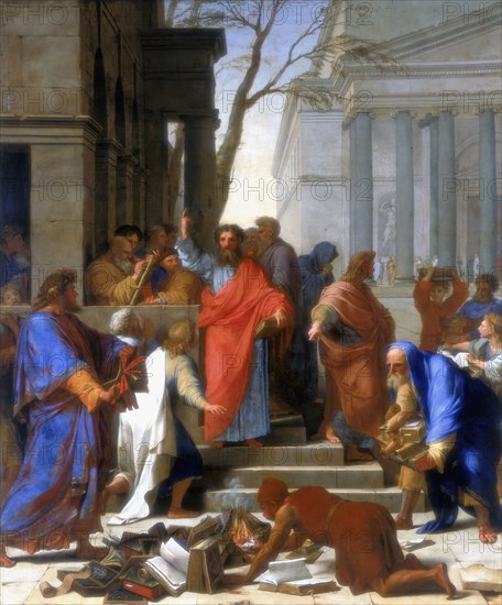 'Saint Paul Preaching at Ephesus', 1649. Artist: Eustache Le Sueur