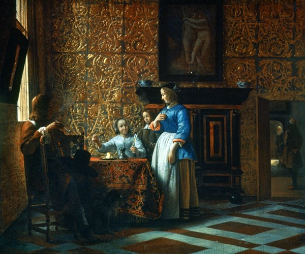 'Interior Scene', c1650. Artist: Pieter de Hooch