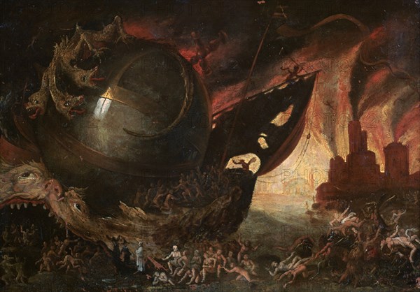 'La Traversée du Styx', c1591-1638. Artist: Jacob Isaacz van Swanenburg