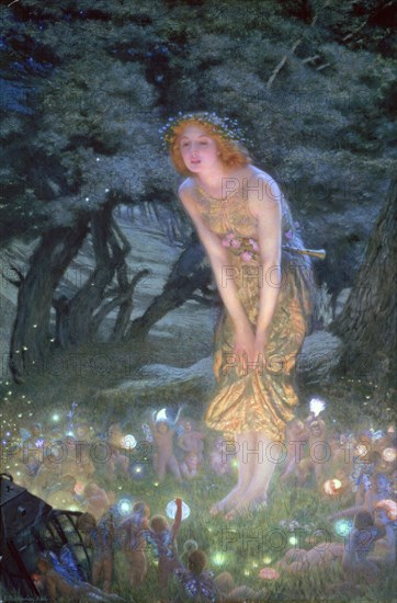 'Midsummer Eve', c1871-1914. Artist: Edward Robert Hughes