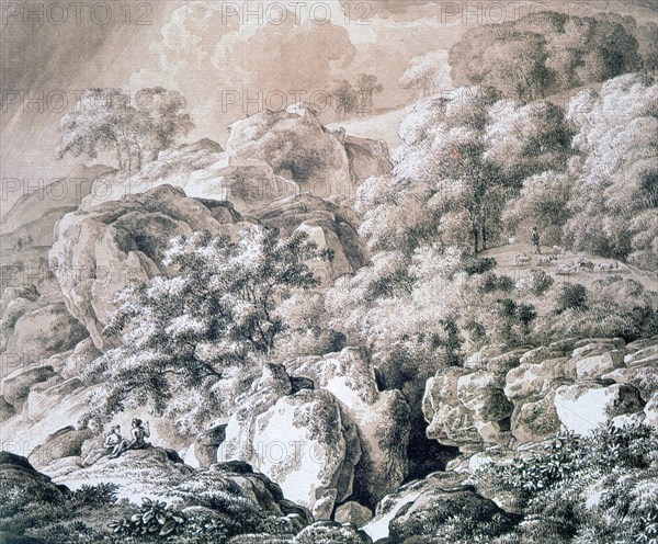 'Forest Landscape', 1799. Artist: Franz Kobell