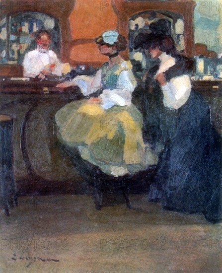 'Bar Tabarin', c1905. Artist: Edmond Lempereur