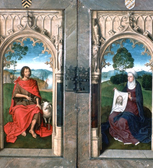 'Triptych of Jan Florain', 1479. Artist: Hans Memling